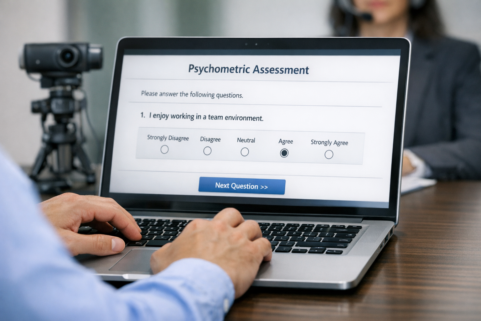 Online or paper-based tests