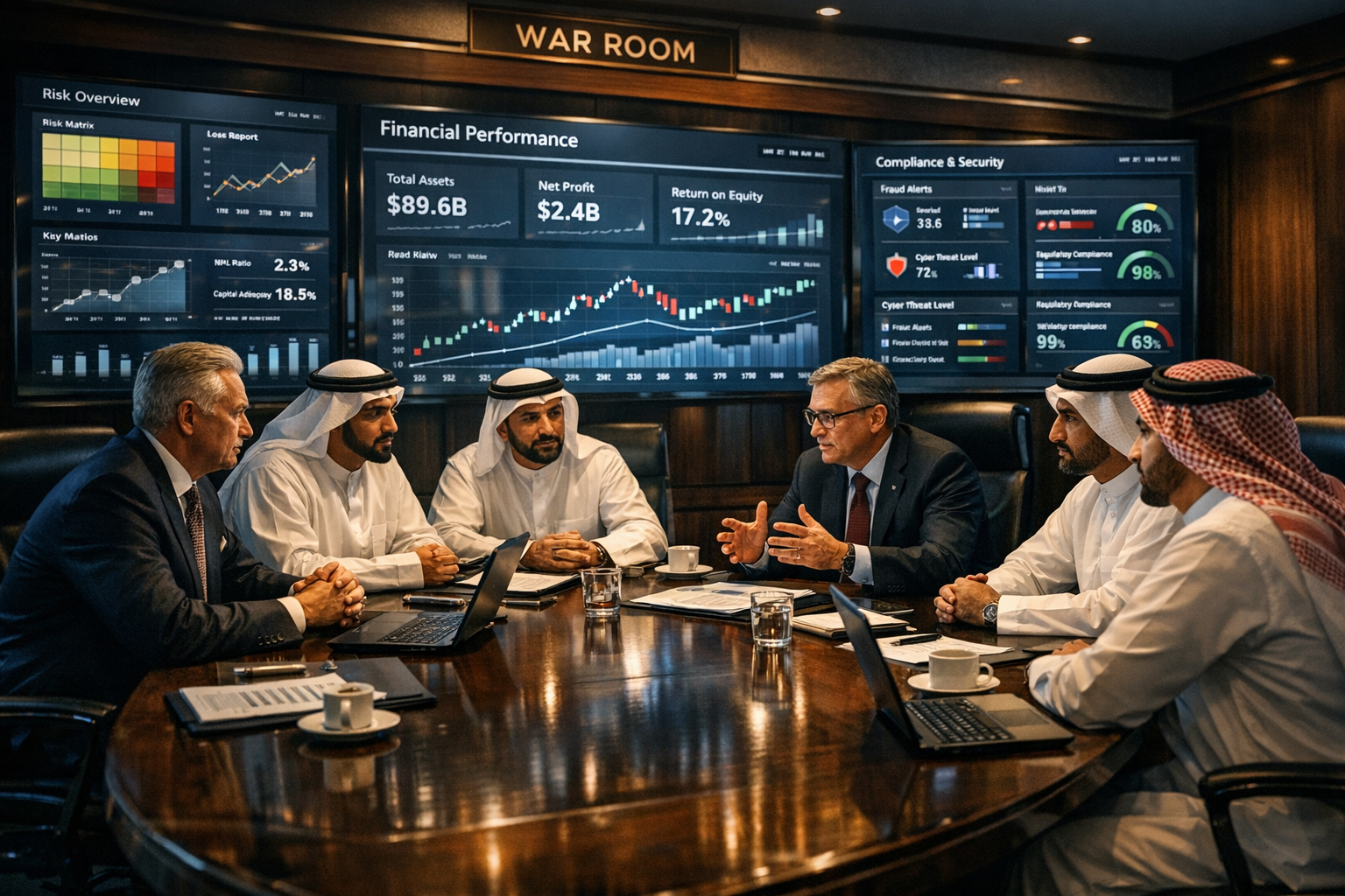 Operating model redesign for a GCC universal bank